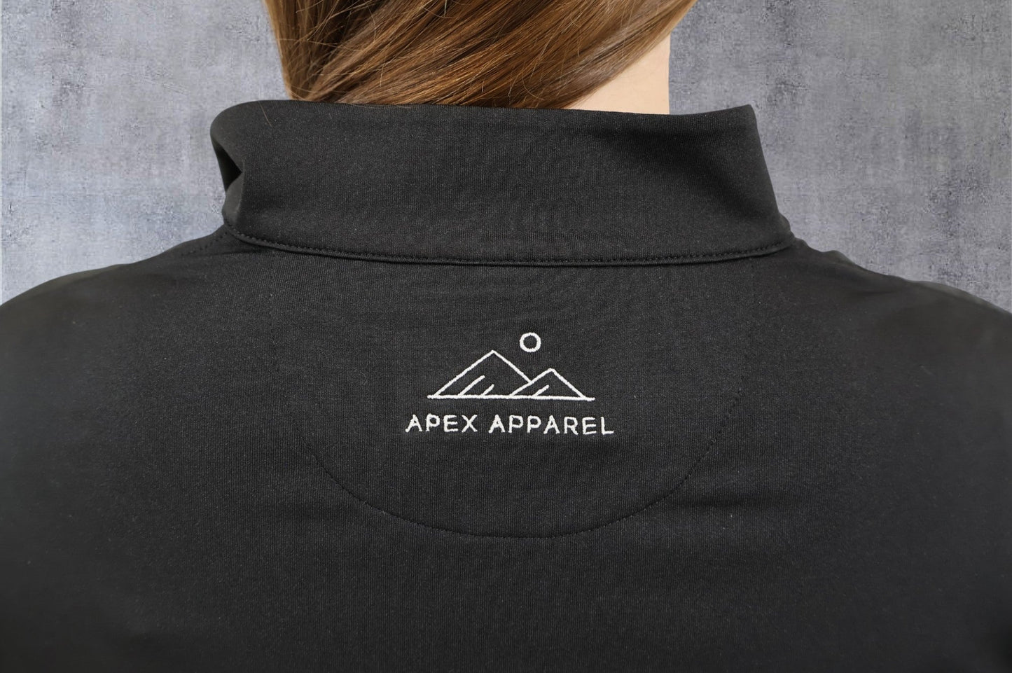Women's Performance 1/4 Zip - Black - Apex Apparel