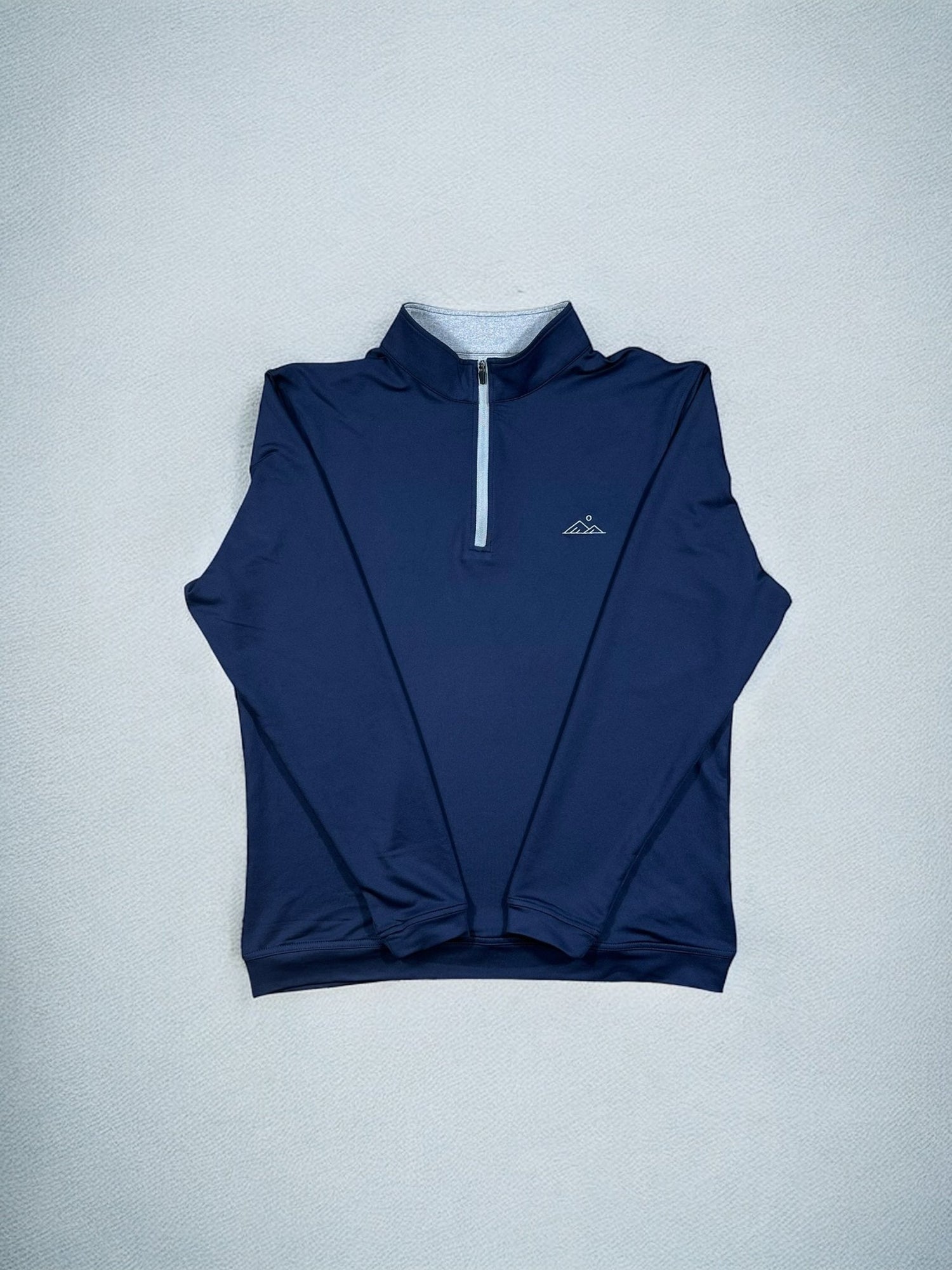 Apex Performance 1/4 Zip - Navy Blue - Apex Apparel