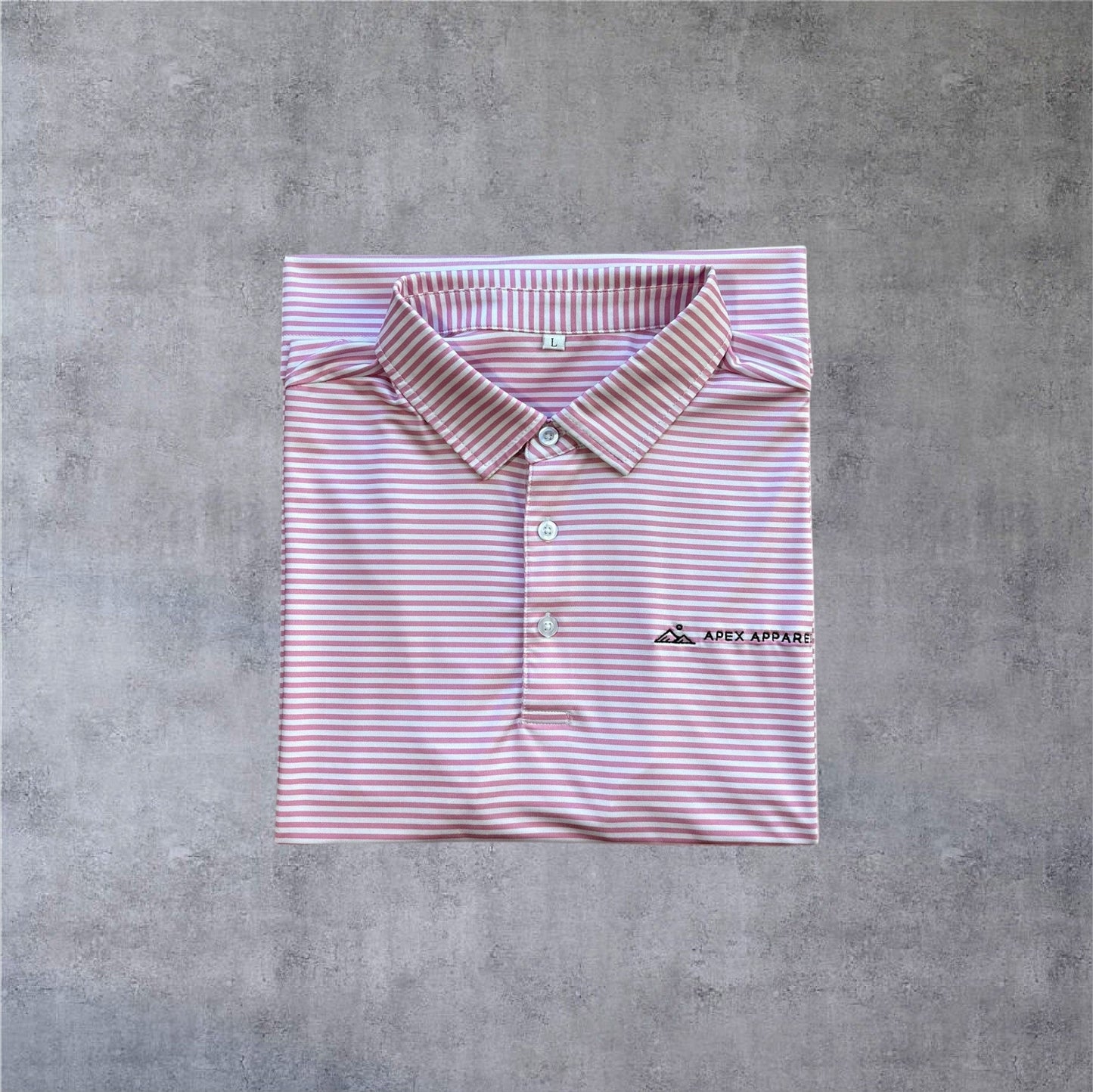 Apex Polos - Striped - Apex Apparel