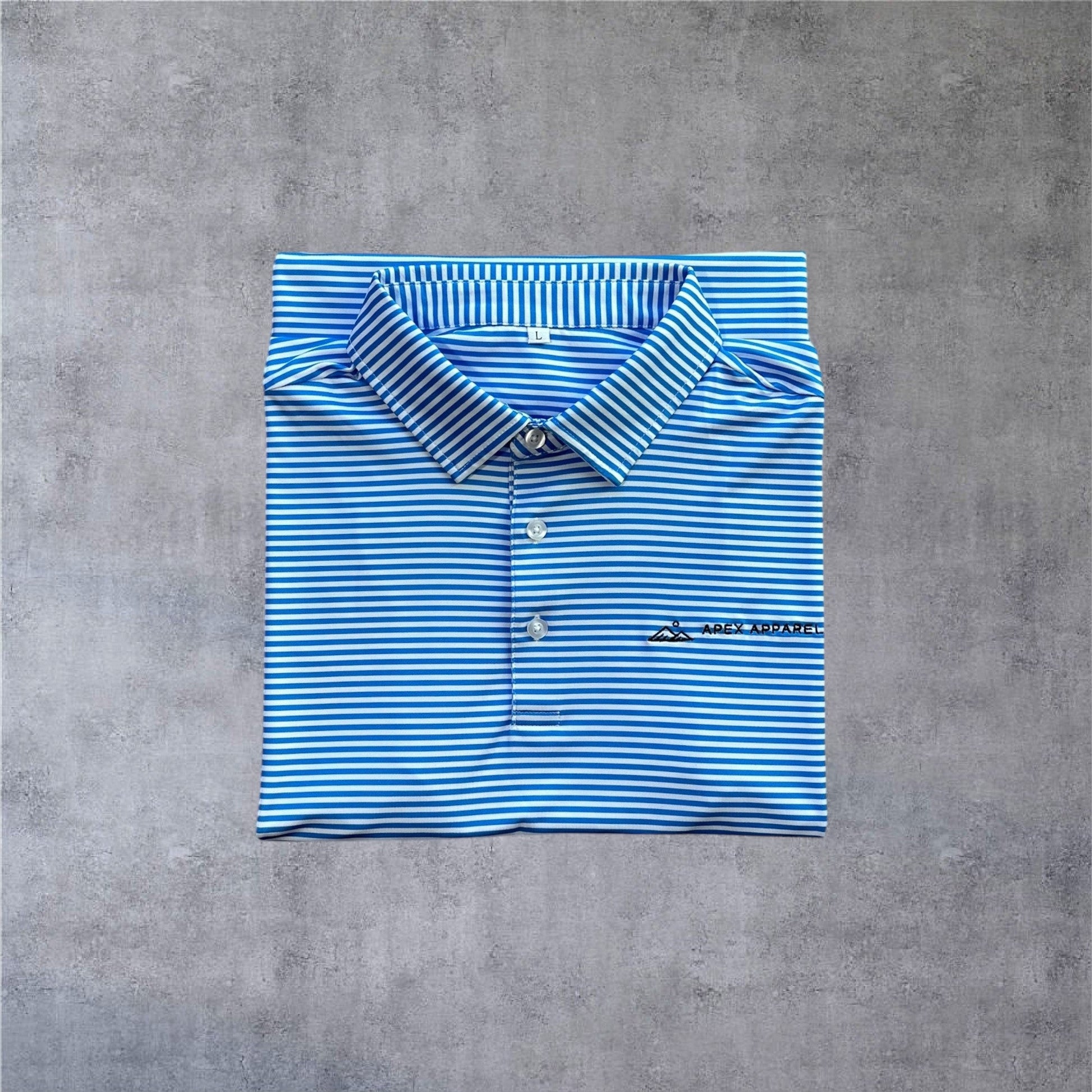 Apex Polos - Striped - Apex Apparel