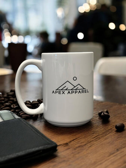 Coffee Mug - White - Apex Apparel