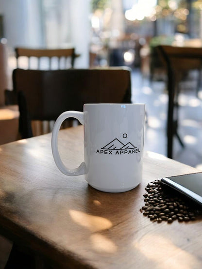 Coffee Mug - White - Apex Apparel