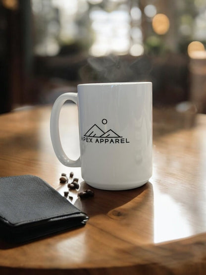 Coffee Mug - White - Apex Apparel