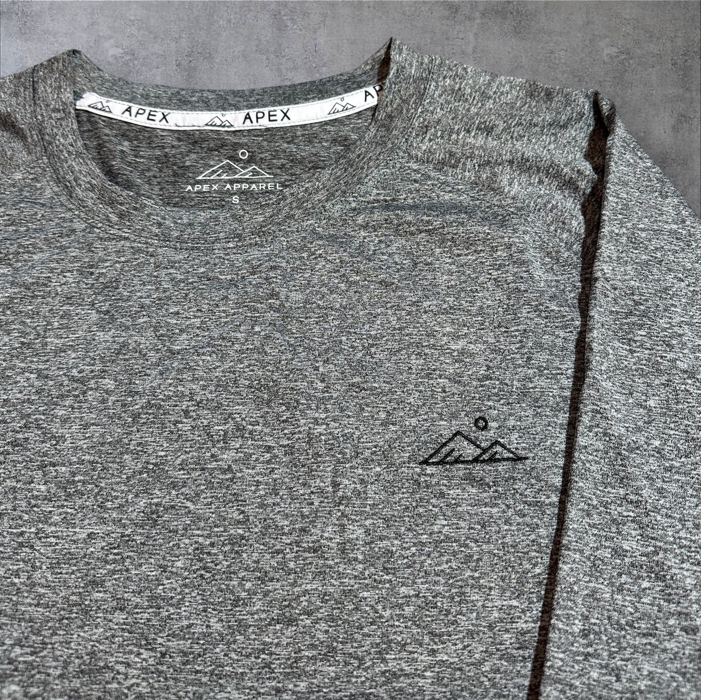 Core Longsleeve - Heather Gray - Apex Apparel