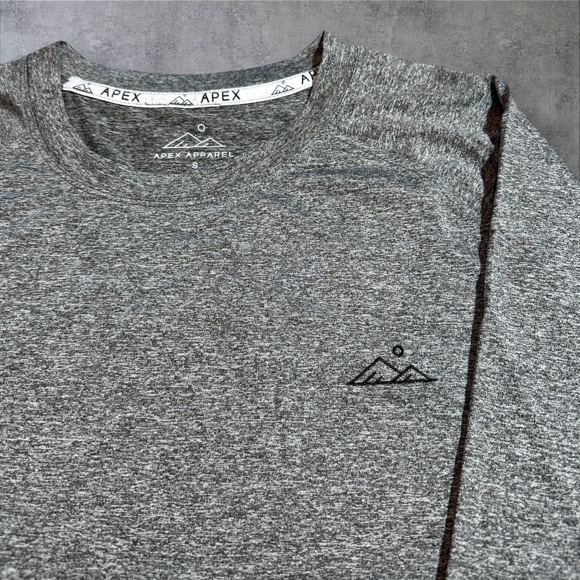 Core Longsleeve - Heather Gray - Apex Apparel