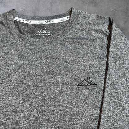 Core Longsleeve - Heather Gray - Apex Apparel