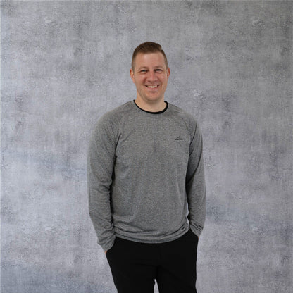 Core Longsleeve - Heather Gray - Apex Apparel