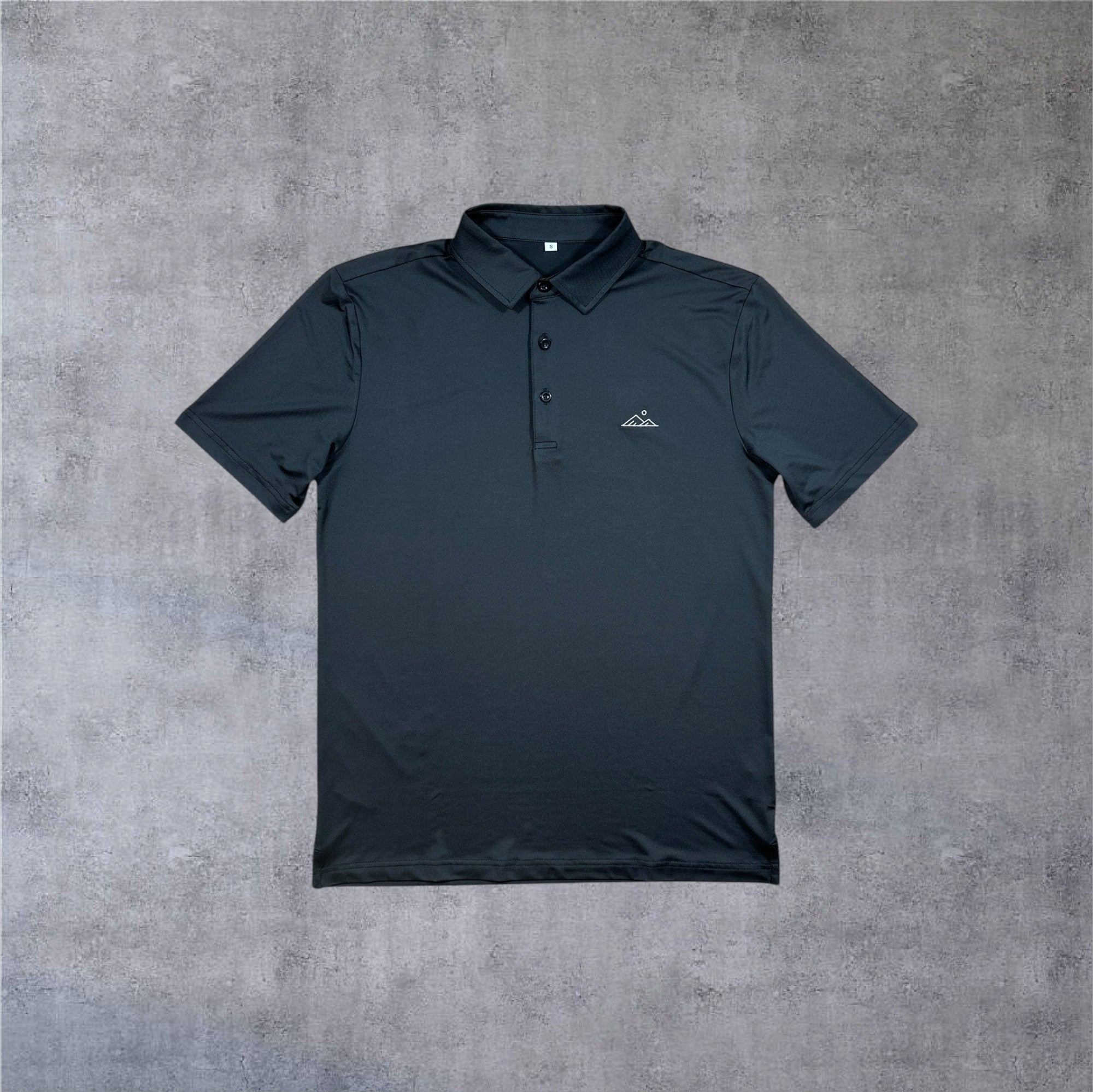 Essentials Polo | Black | Tailored Fit – Apex Apparel
