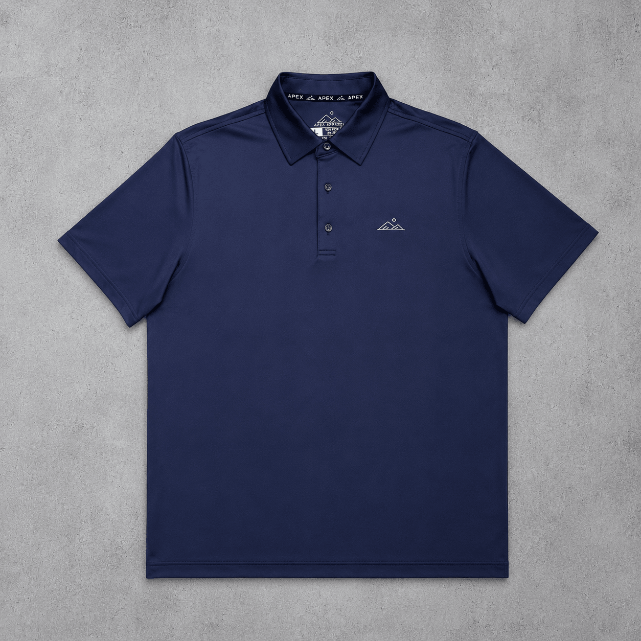 Essentials Polo | Midnight Navy | Modern Fit - Apex Apparel