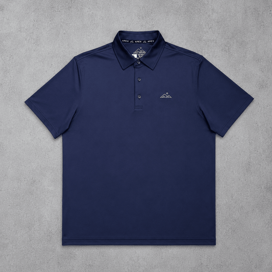 Essentials Polo | Midnight Navy | Modern Fit - Apex Apparel