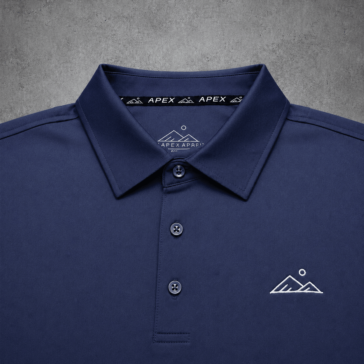 Essentials Polo | Midnight Navy | Modern Fit - Apex Apparel
