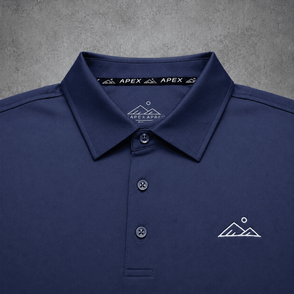 Essentials Polo | Midnight Navy | Modern Fit - Apex Apparel