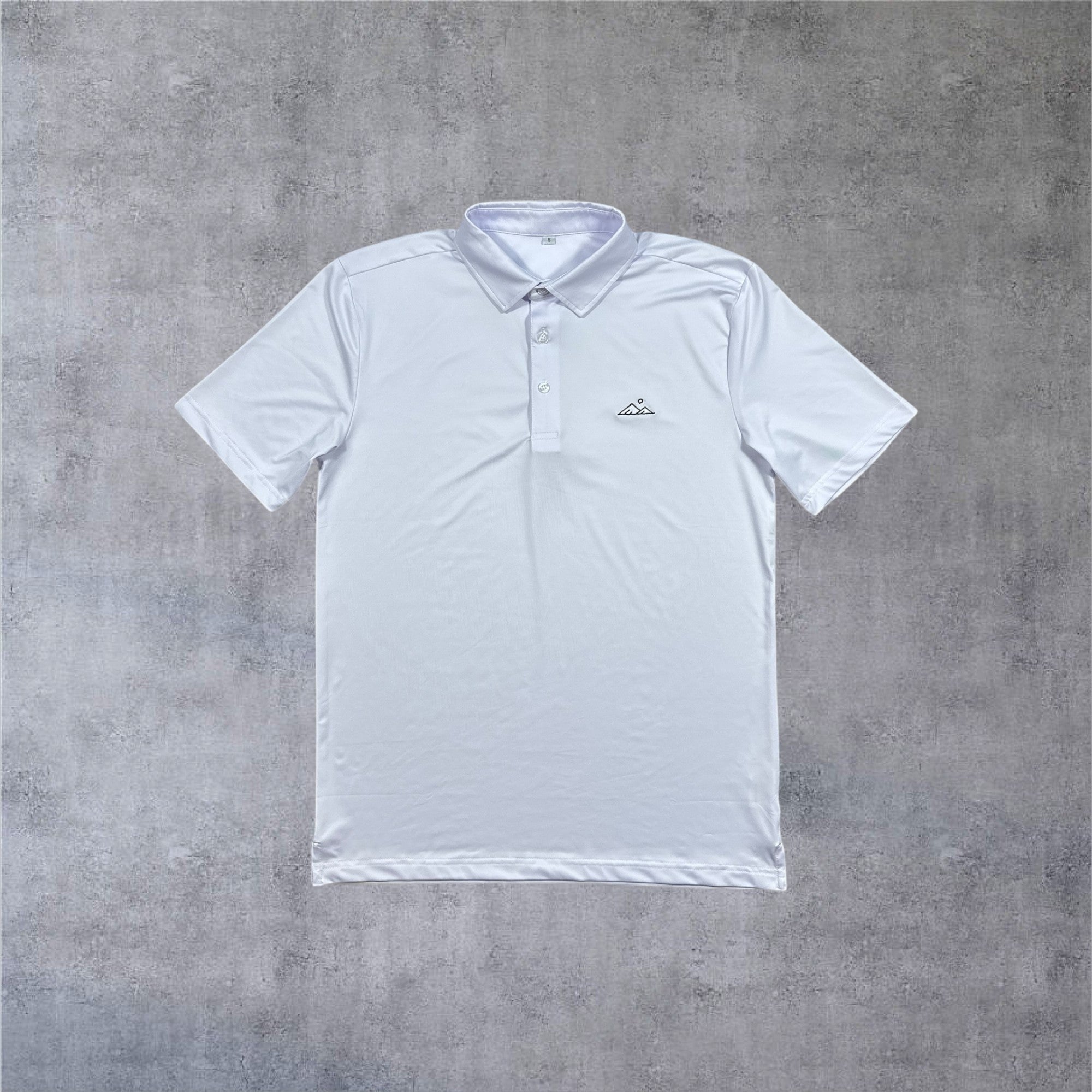 Essentials Polo | White | Tailored Fit – Apex Apparel