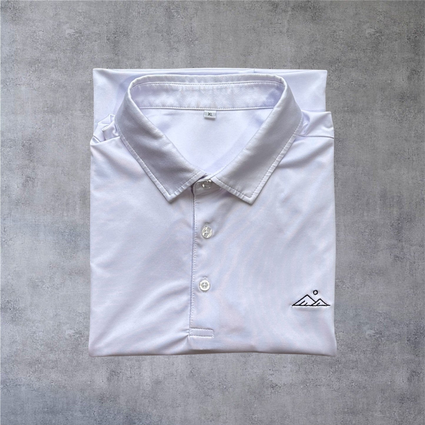 Essentials Polo | White | Apex Apparel - Apex Apparel