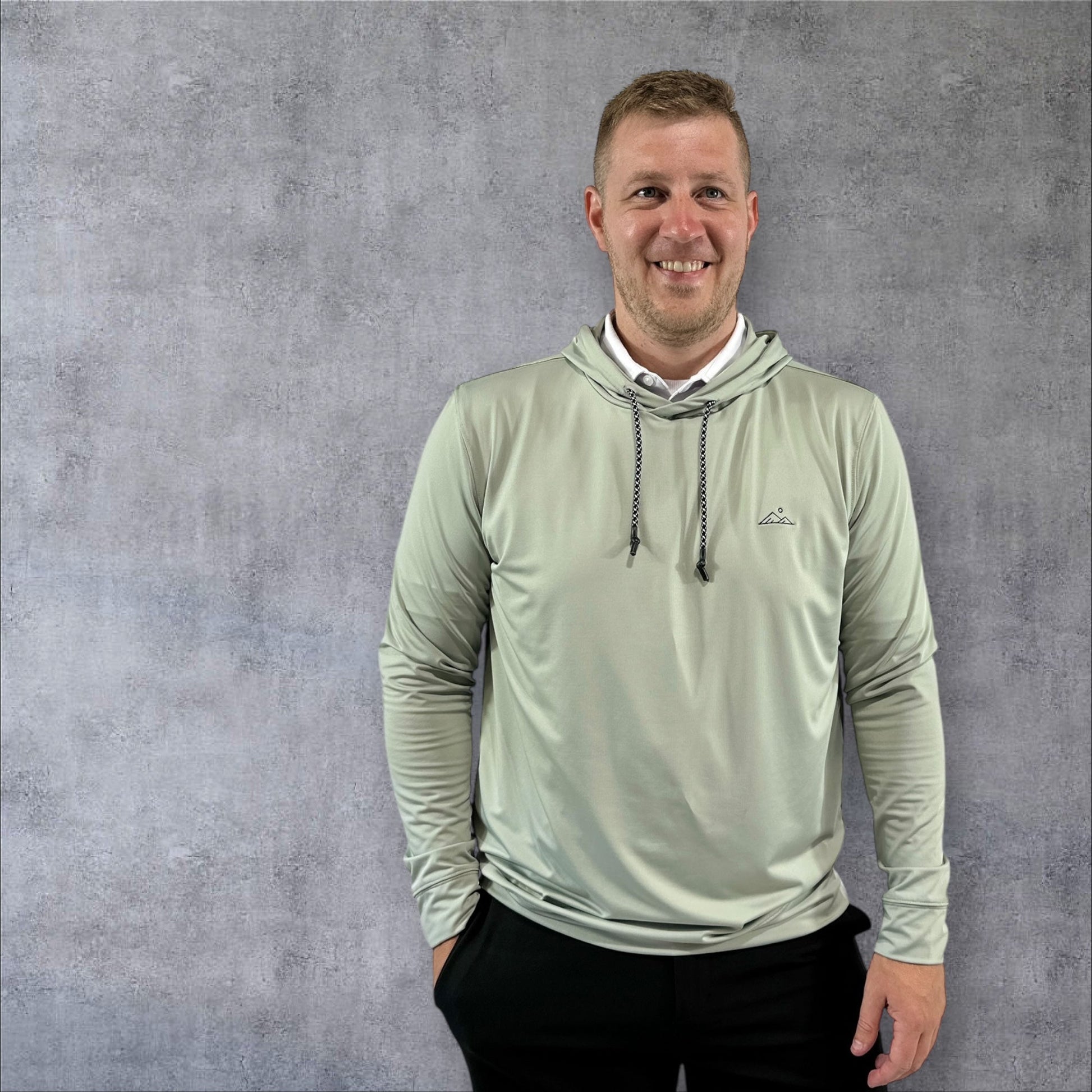 Meridian Hoodie - Silver Sage - Apex Apparel