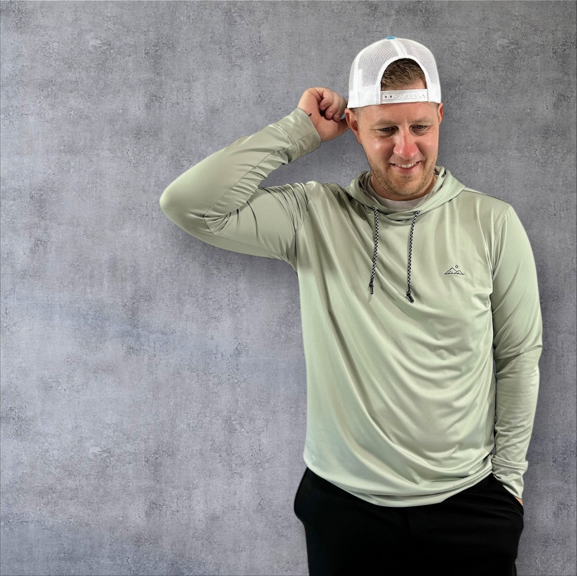 Meridian Hoodie - Silver Sage - Apex Apparel