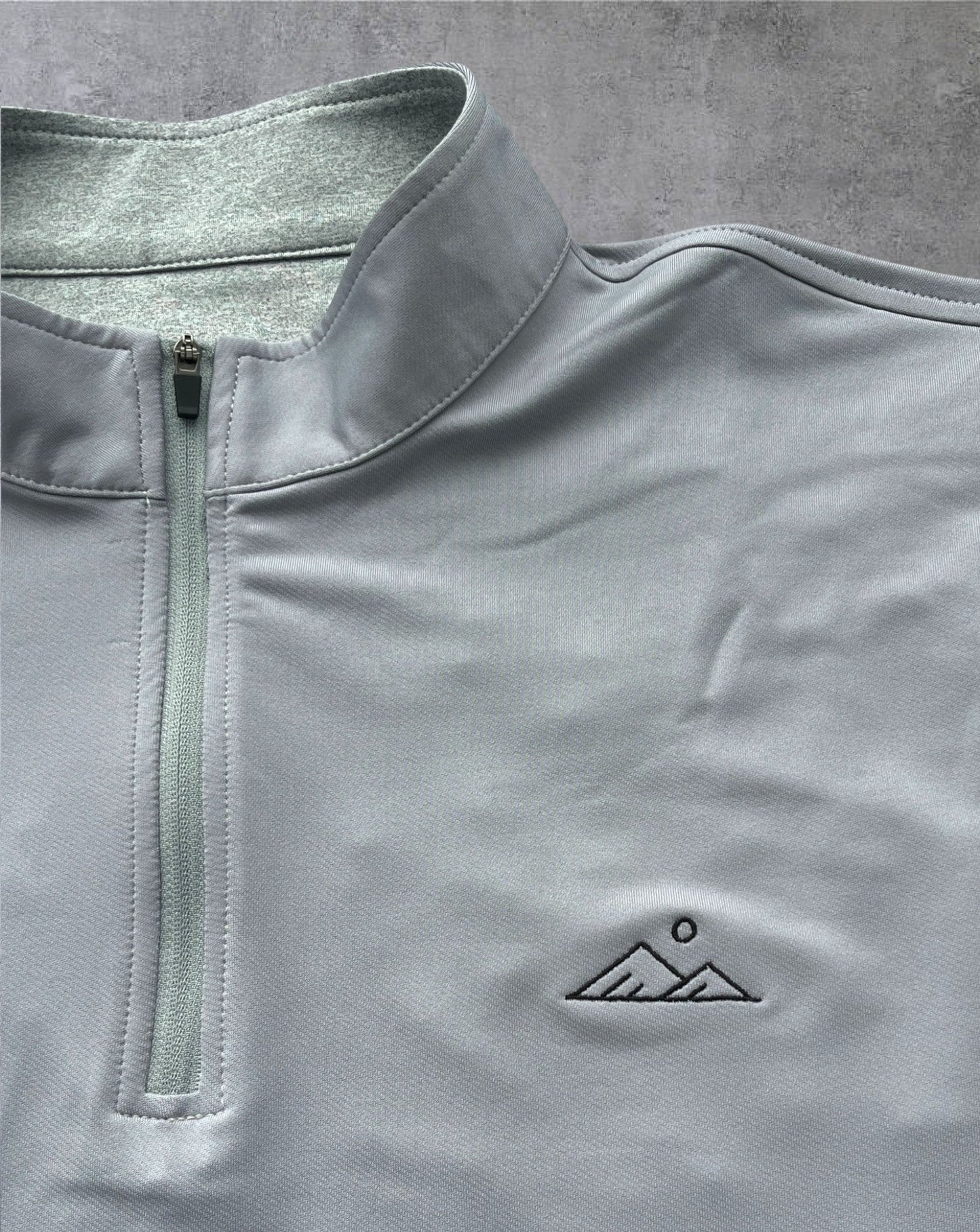 Performance 1/4 Zip - Gray - Apex Apparel