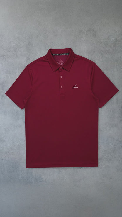 Essentials Polo | Merlot | Modern Fit