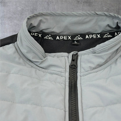Ridgeline Vest | Gray/Black | Apex Apparel - Apex Apparel