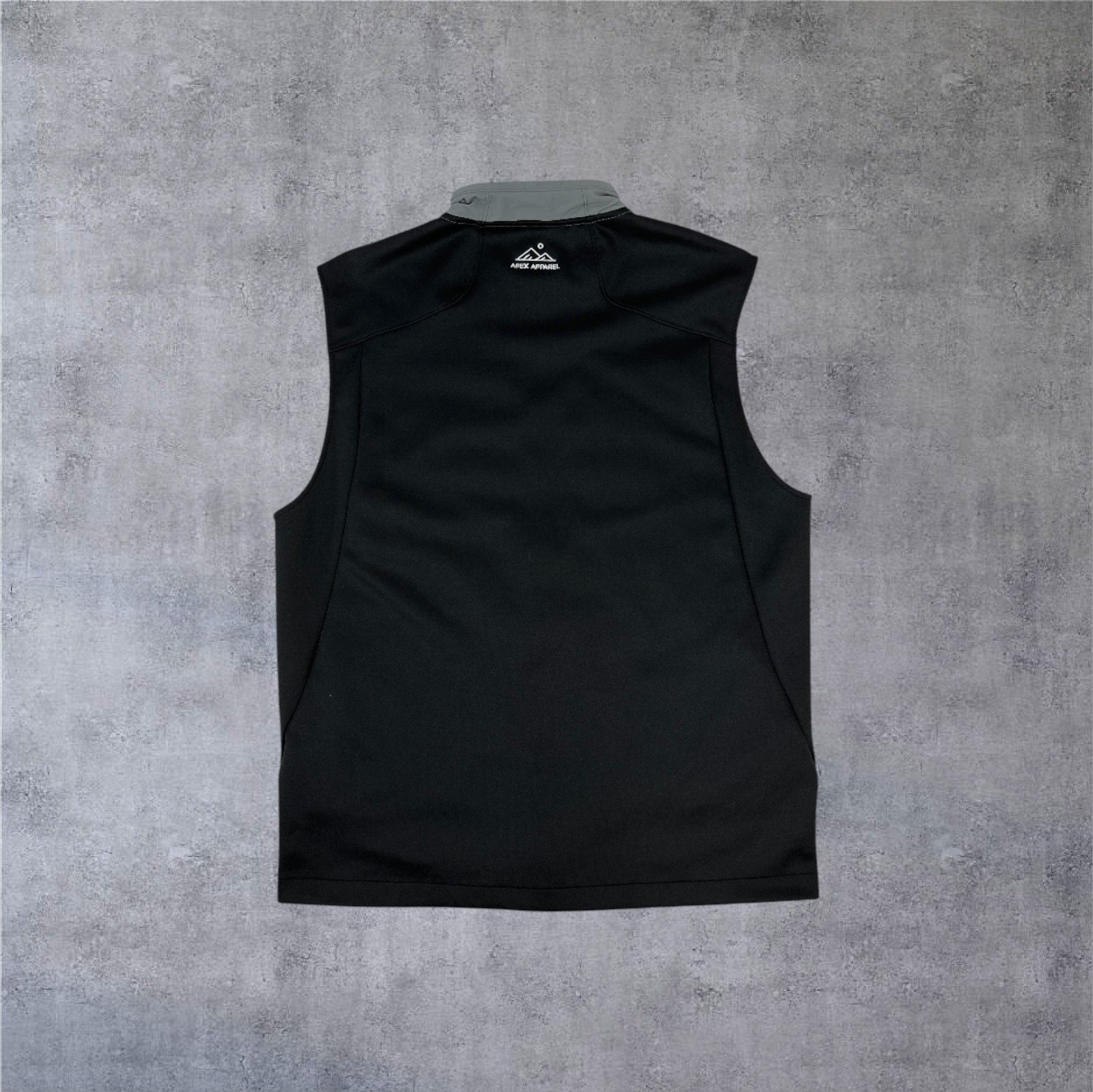 Ridgeline Vest | Gray/Black | Apex Apparel - Apex Apparel