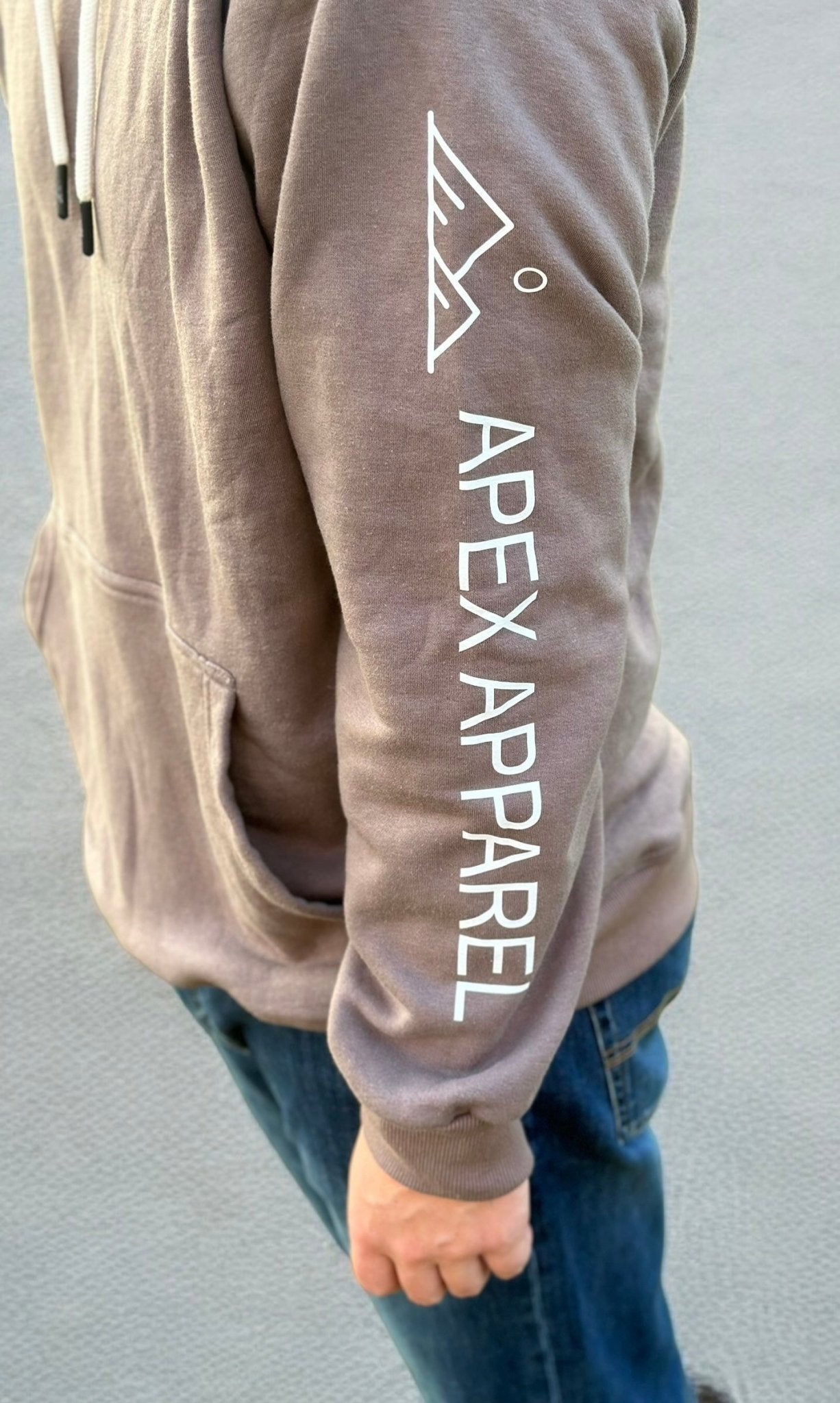 Terry Fabric Hoodie - Earth - Apex Apparel