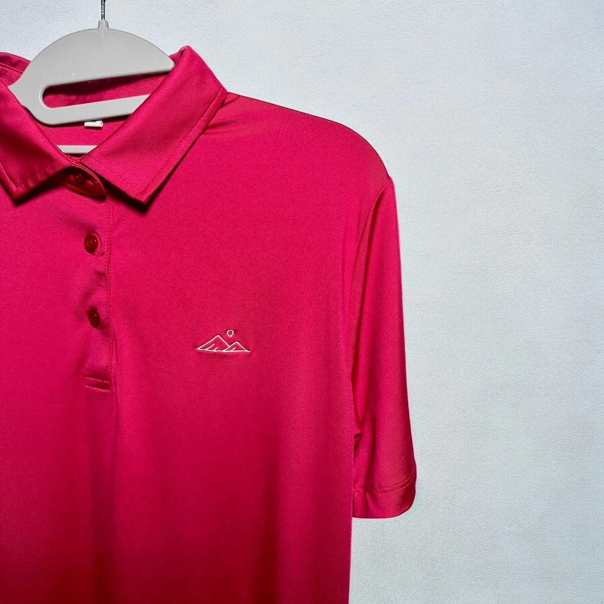 Women's Apex Essentials Polo - Pink - Apex Apparel