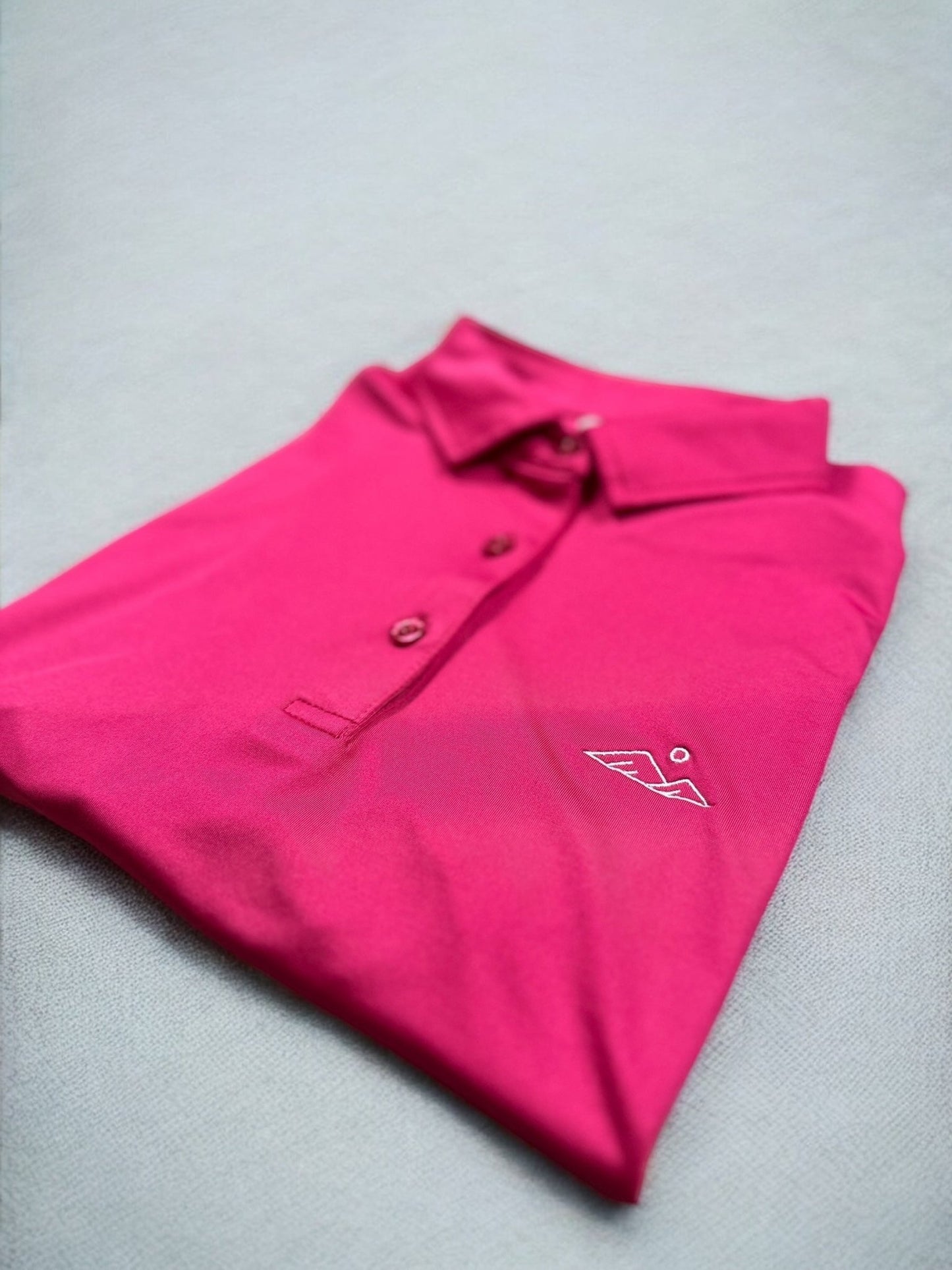 Women's Apex Essentials Polo - Pink - Apex Apparel