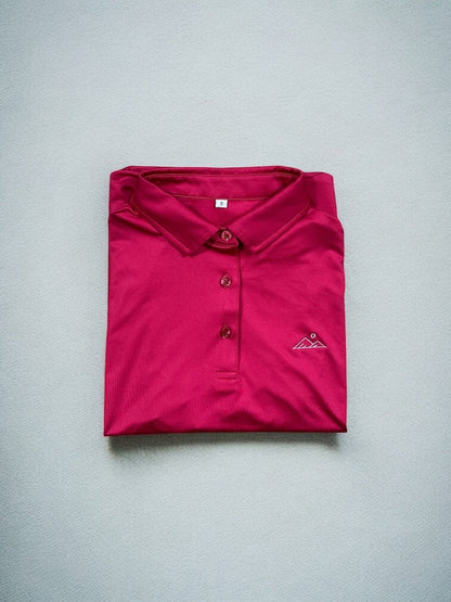 Women's Apex Essentials Polo - Pink - Apex Apparel