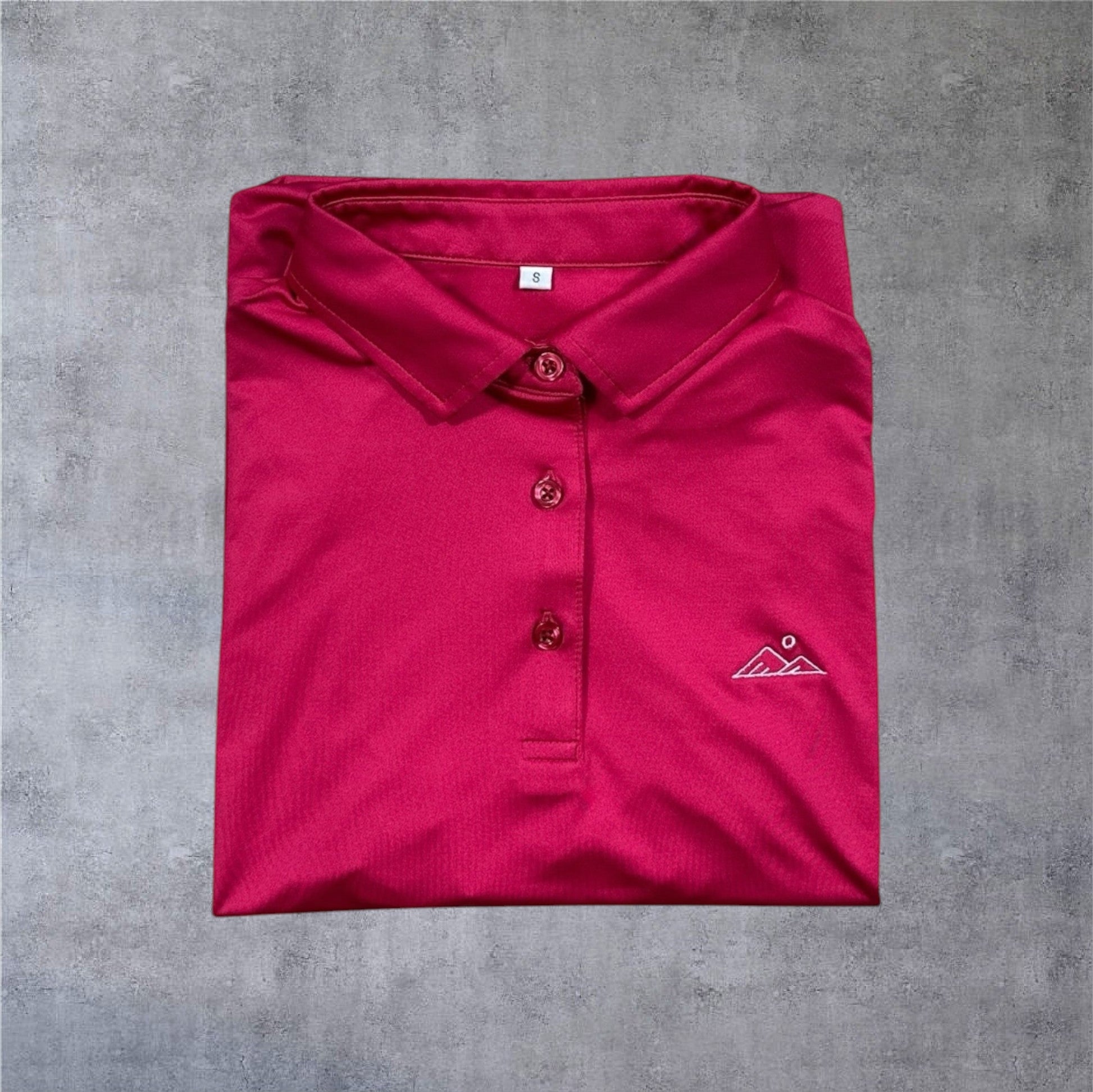 Women's Essentials Polo - Pink - Apex Apparel
