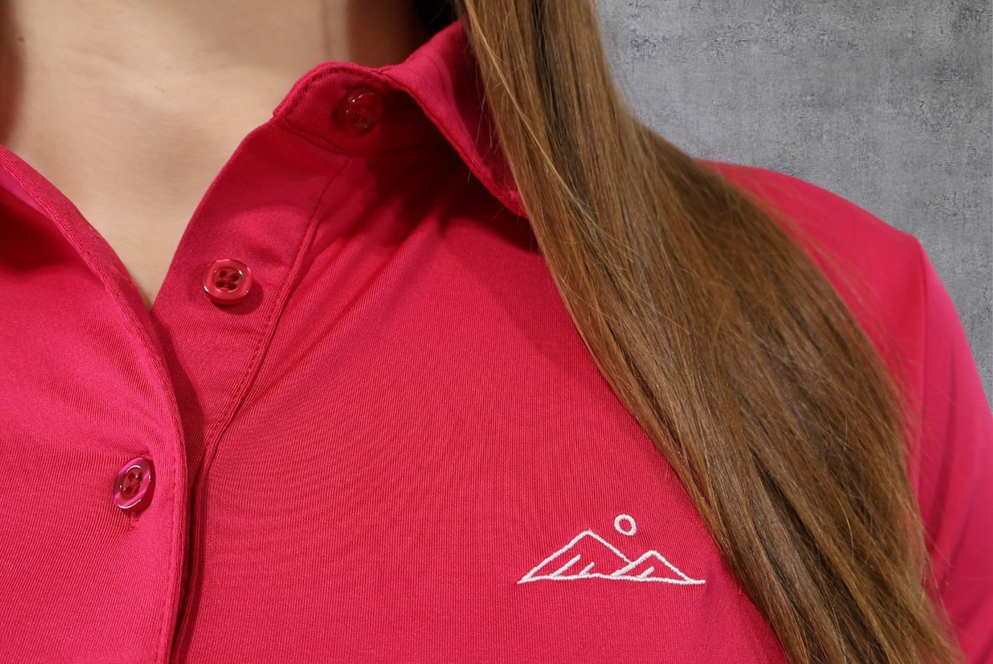 Women's Essentials Polo - Pink - Apex Apparel