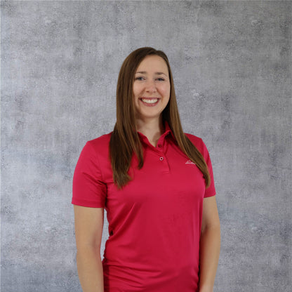 Women's Essentials Polo - Pink - Apex Apparel