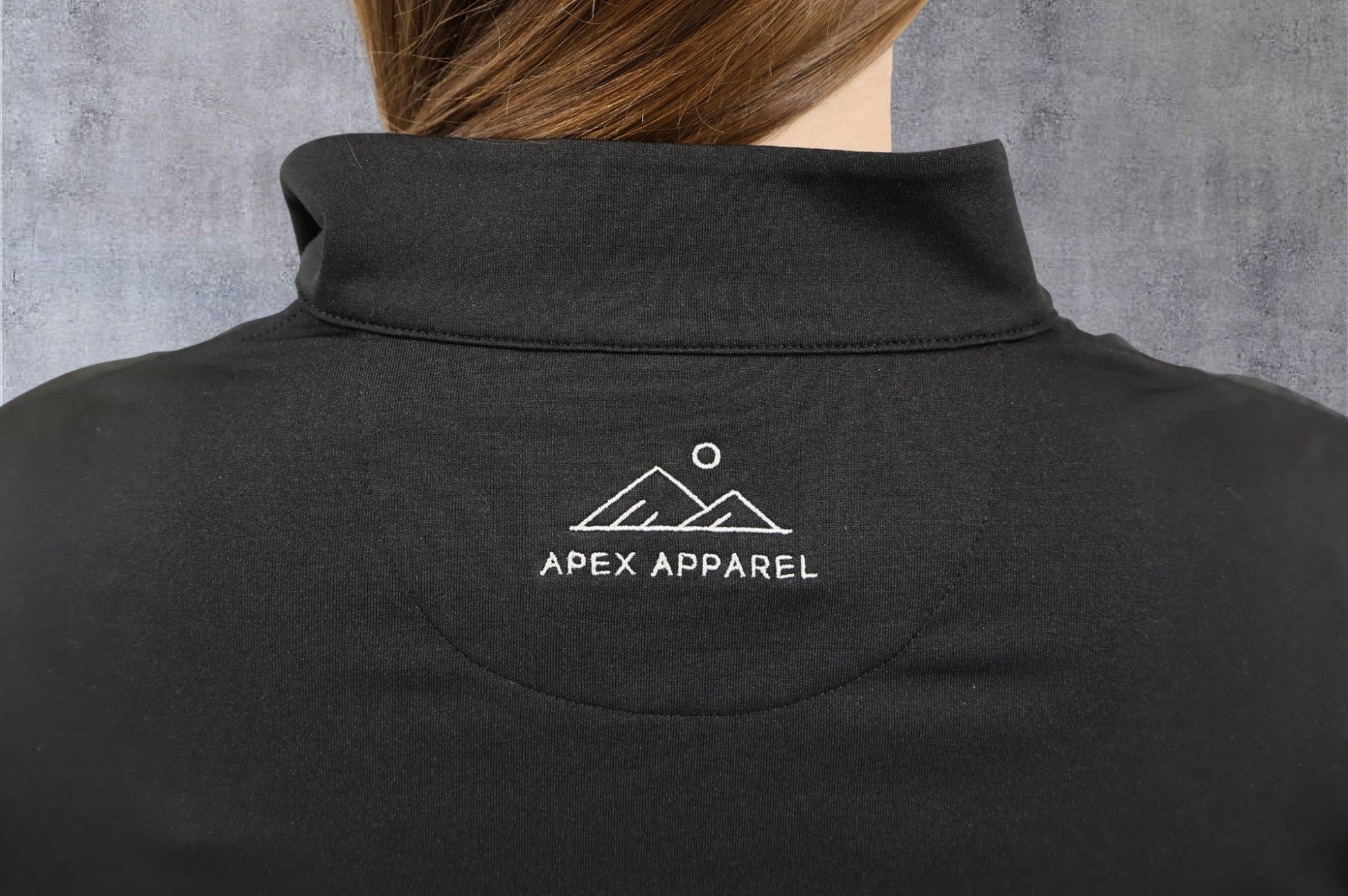 Women's Performance 1/4 Zip - Black - Apex Apparel