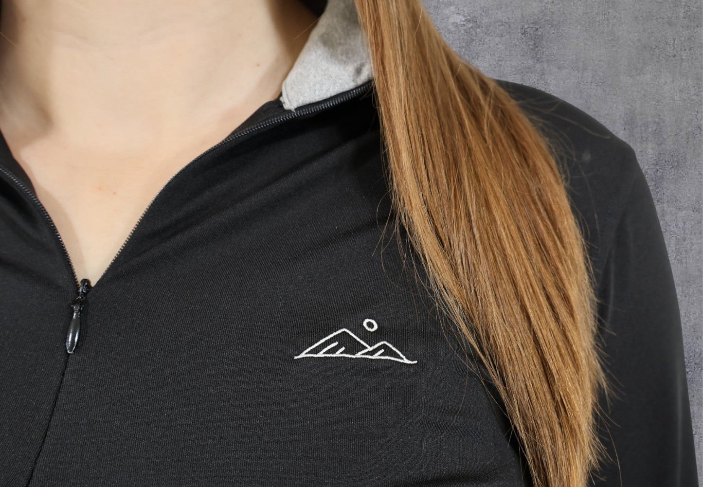 Women's Performance 1/4 Zip - Black - Apex Apparel
