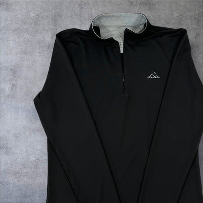 Women's Performance 1/4 Zip - Black - Apex Apparel
