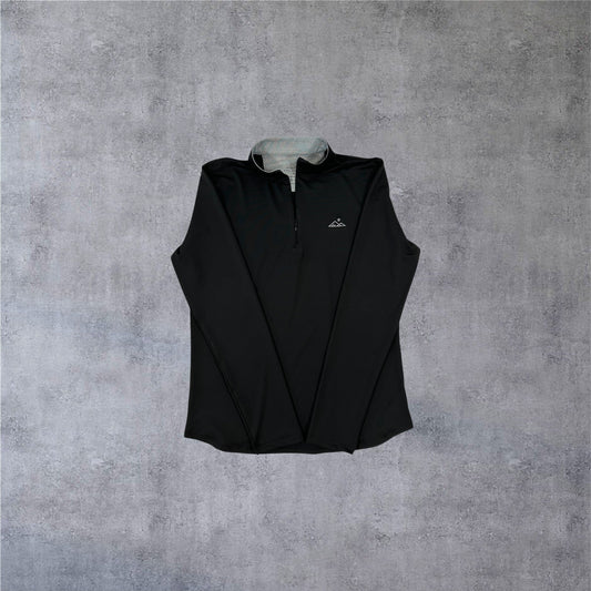 Women's Performance 1/4 Zip - Black - Apex Apparel