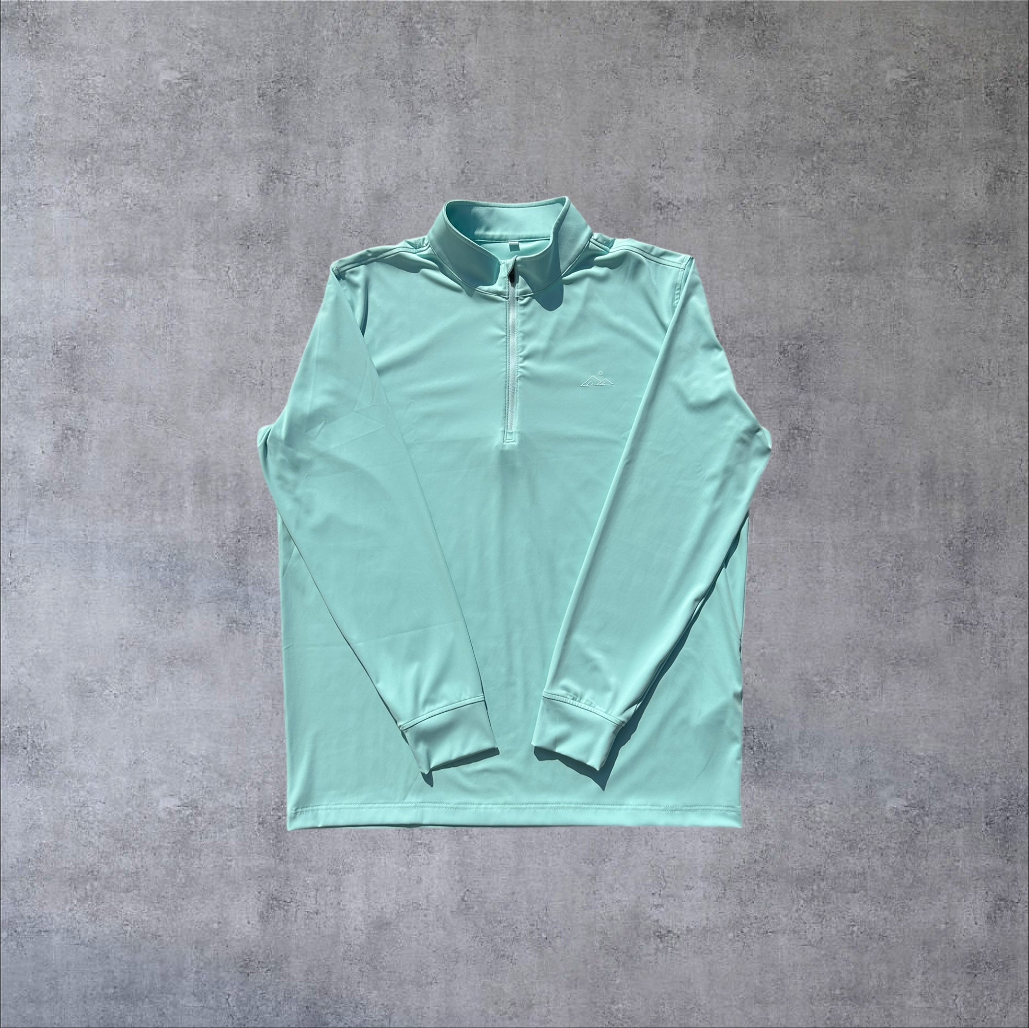 mint Zenith 1/4 Zip - Mint - Apex Apparel