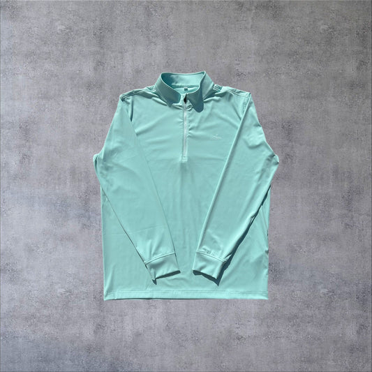 Zenith 1/4 Zip - Mint - Apex Apparel