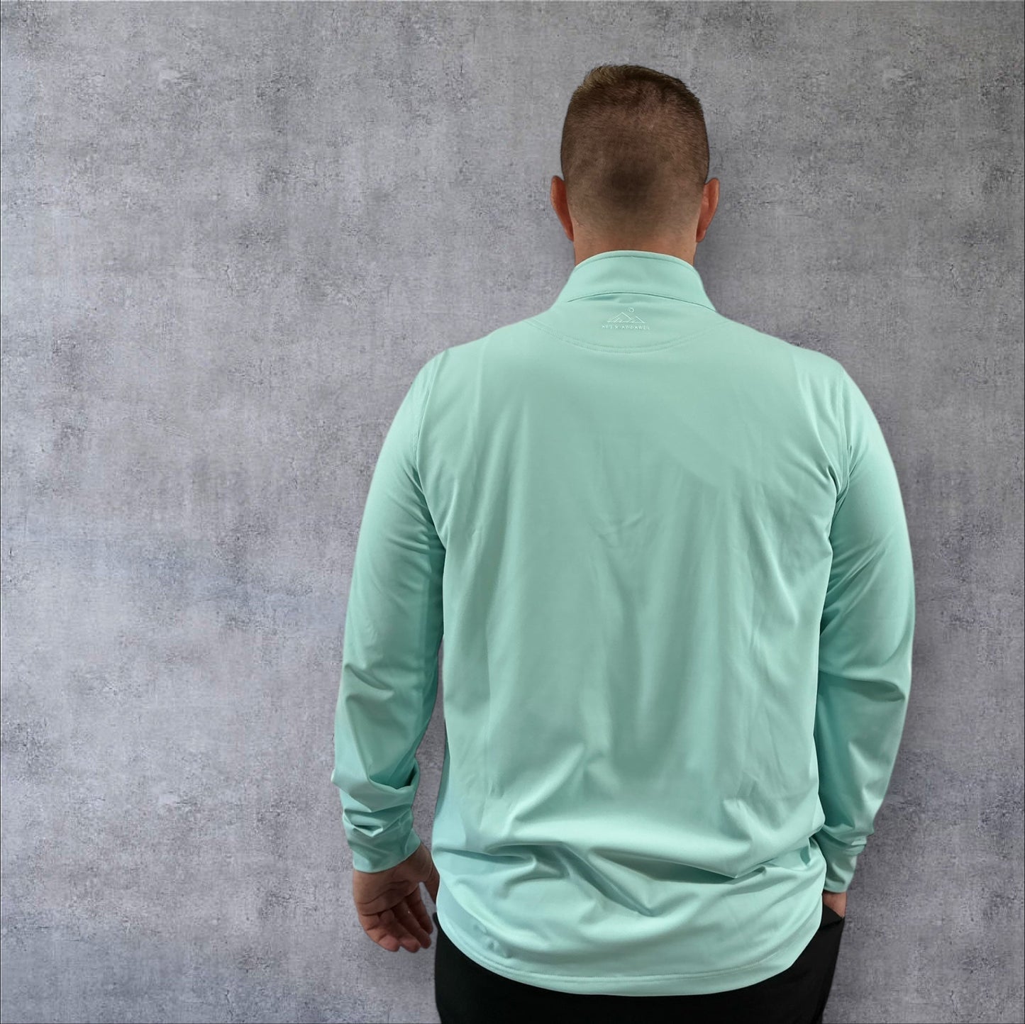 Zenith 1/4 Zip - Mint - Apex Apparel
