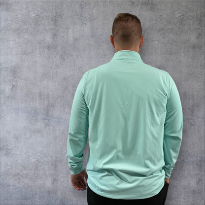 Zenith 1/4 Zip - Mint - Apex Apparel