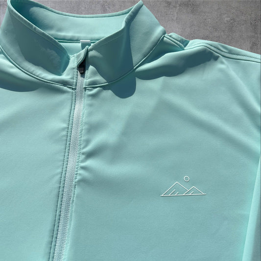 Zenith 1/4 Zip - Mint - Apex Apparel