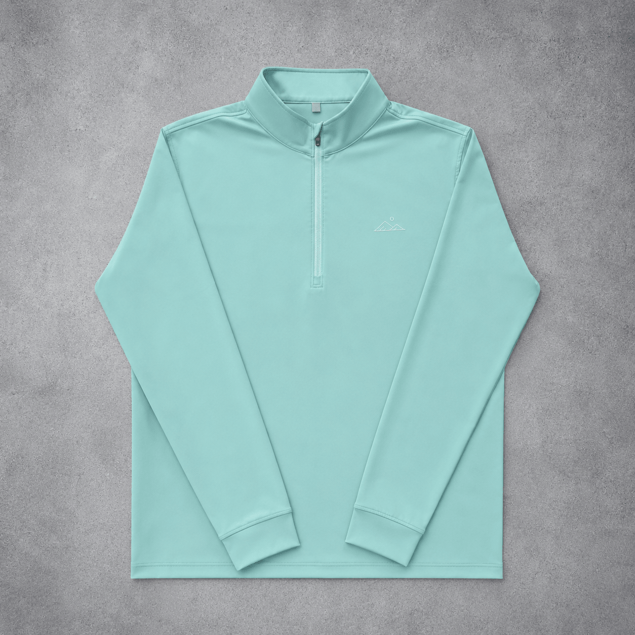 Zenith 1/4 Zip | Mint | Apex Apparel - Apex Apparel