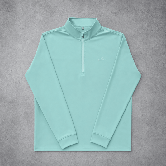 Zenith 1/4 Zip | Mint | Apex Apparel - Apex Apparel
