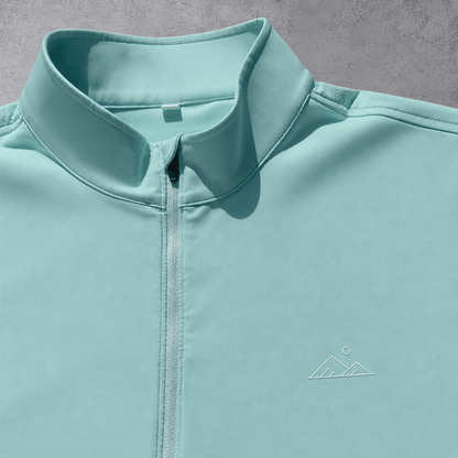 Zenith 1/4 Zip | Mint | Apex Apparel - Apex Apparel