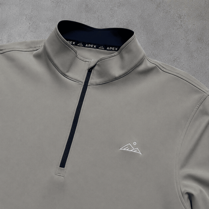 Zenith 1/4 Zip | Sandstone | Apex Apparel - Apex Apparel
